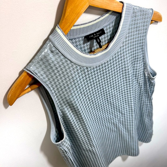 Rag & Bone Ali Tank - Dusty Blue - Size Small - Picture 9 of 13